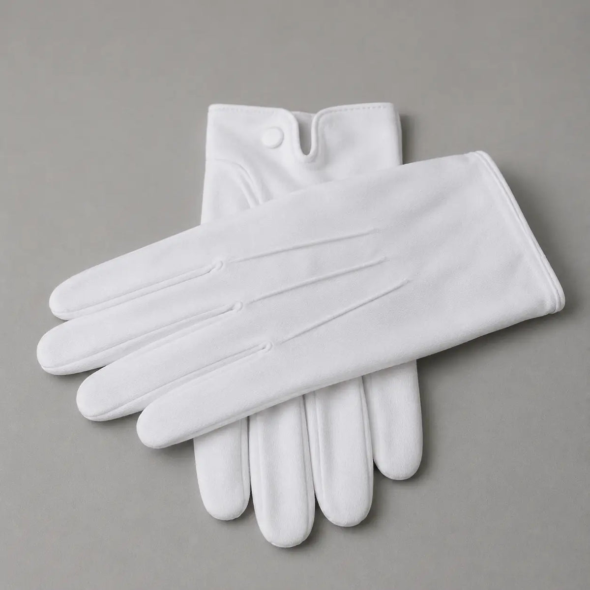 White Cotton Gloves for Men & Women